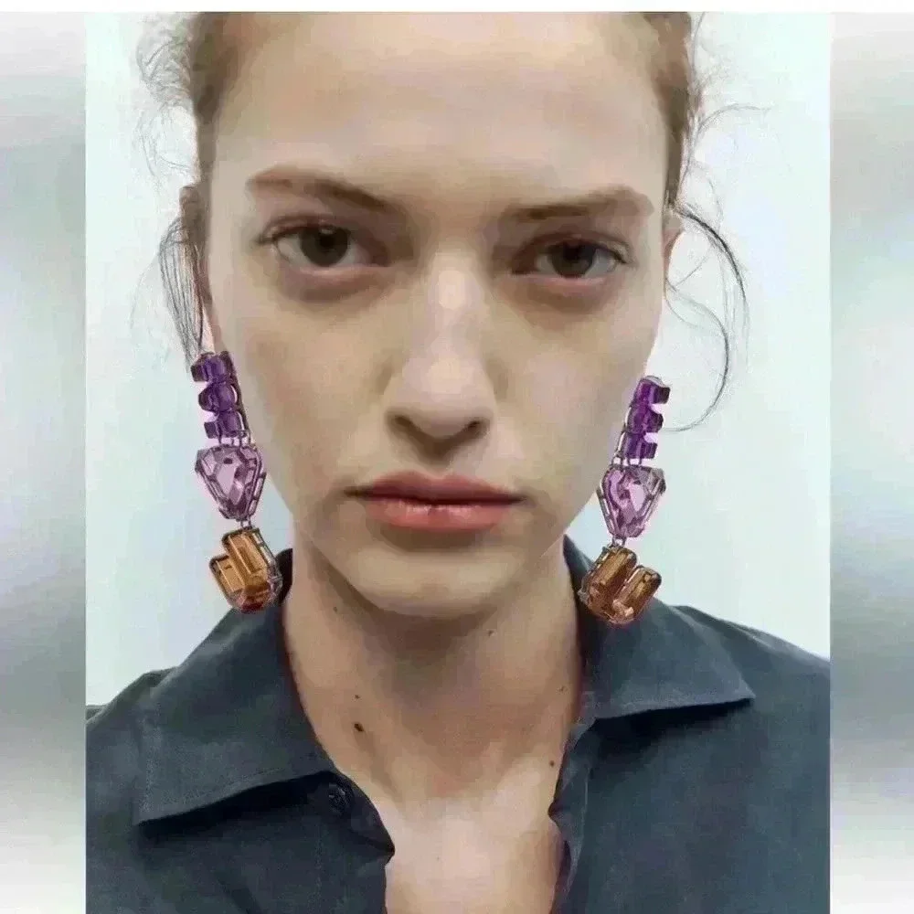 🔥🔥Zara love & hearts earrings